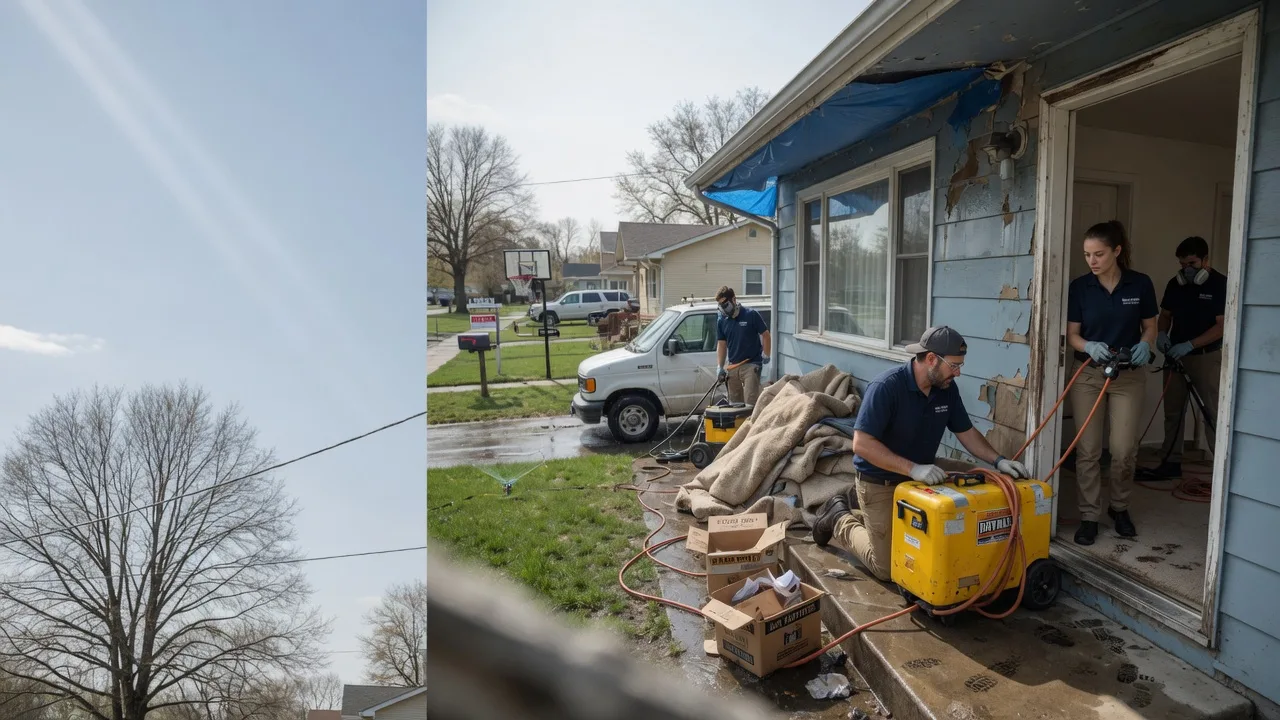 Basement Flood Cleanup in Montgomery, MN near me